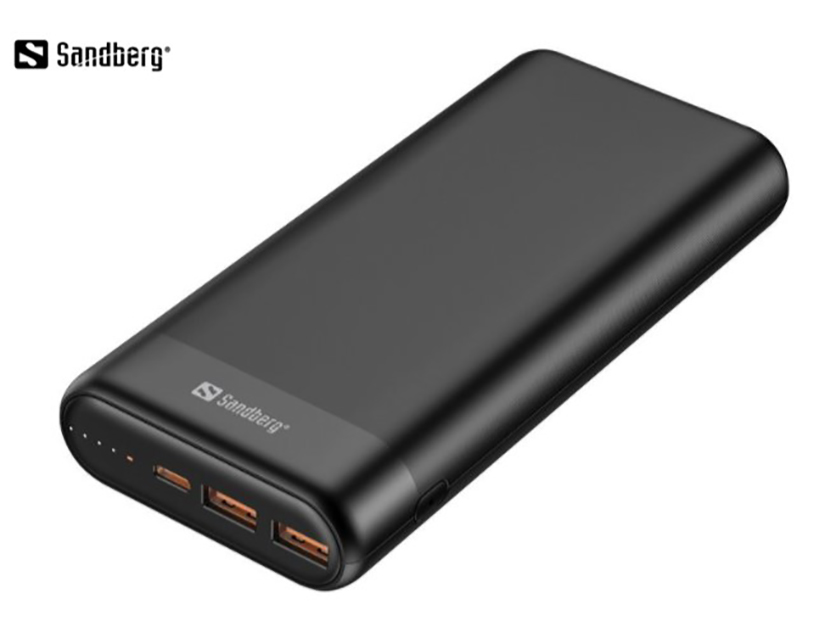 Sandberg Powerbank 20000 PD65W 2xQC3.0